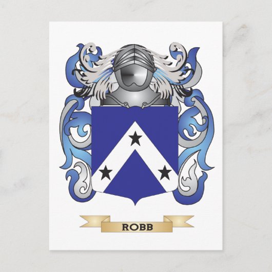 Rammbekleidung (Familienwappen) Postkarte (Vorderseite)