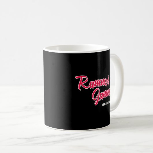 Rammer Jammer Kaffeetasse (VorderseiteRechts)