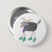 Rammkopf / Posh Sheep Button (Vorne & Hinten)