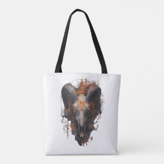 Rammschädel Okkult Steampunk Dark Art-Tasche Tasche