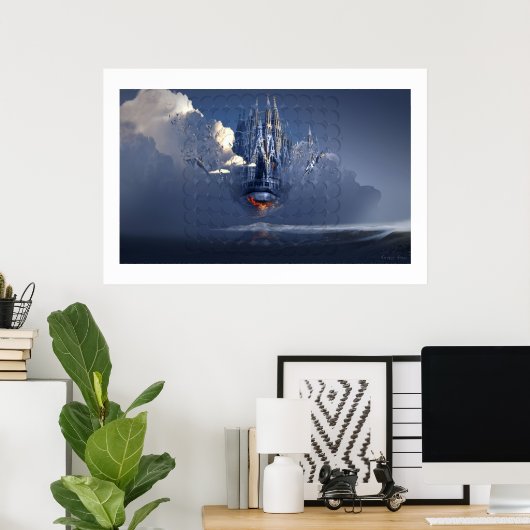 Rammstein Poster (Heimbüro)