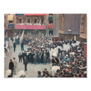 Ramon Casas - Die Corpus Christi-Prozession Fotodruck