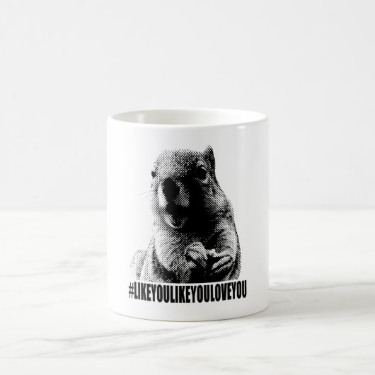Ramon die Eichhörnchen Hashtag Tasse (Mittel)