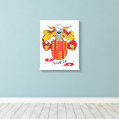Ramon Familienwappen Leinwanddruck (Insitu (Holzboden))