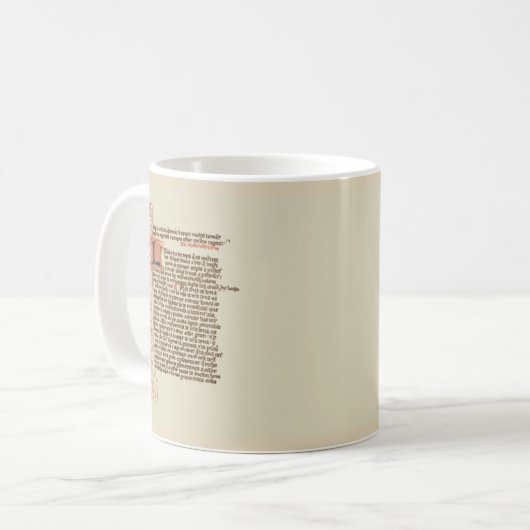 Ramon Llull Tasse (Vorderseite Links)