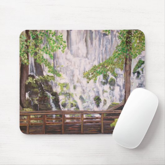 Ramona fällt auf Berg-Haube - Mousepad (Mit Mouse)