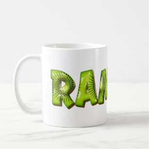 Ramona Name Kiwi Style Tasse Teetasse Kaffeetasse