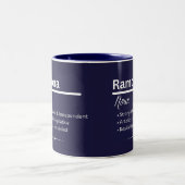 Ramona Personalisierter Name Kaffeetasse (Mittel)