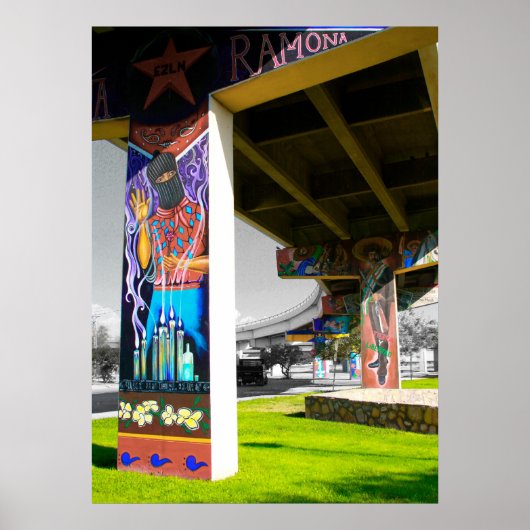 Ramona und Zapata Poster (Vorne)