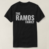 Ramos Familie Ramos Nachname Ramos Nachname T-Shirt (Design vorne)