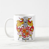 Ramos-Familienwappen Kaffeetasse (Links)