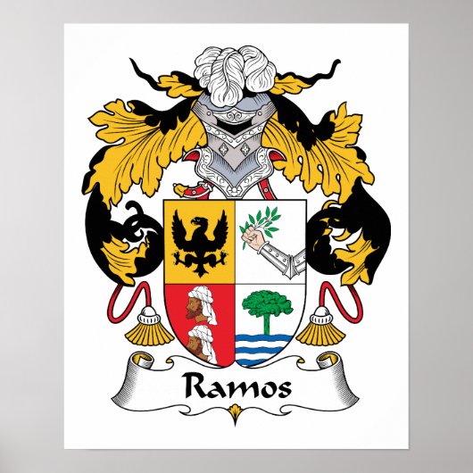 Ramos Familienwappen Poster (Vorne)