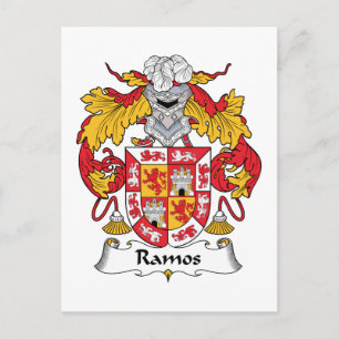 Ramos Familienwappen Postkarte