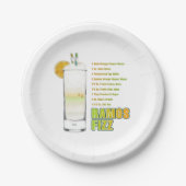 Ramos Gin Fizz Ristorante da Valentino Pappteller (Vorderseite)