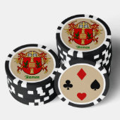 Ramos Heraldic Arms Pokerchips (Stapel)