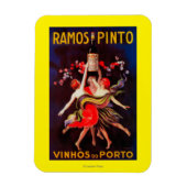 Ramos Pinto Vintag PosterEurope Magnet (Vertikal)