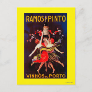 Ramos Pinto Vintage Poster Europa Postkarte