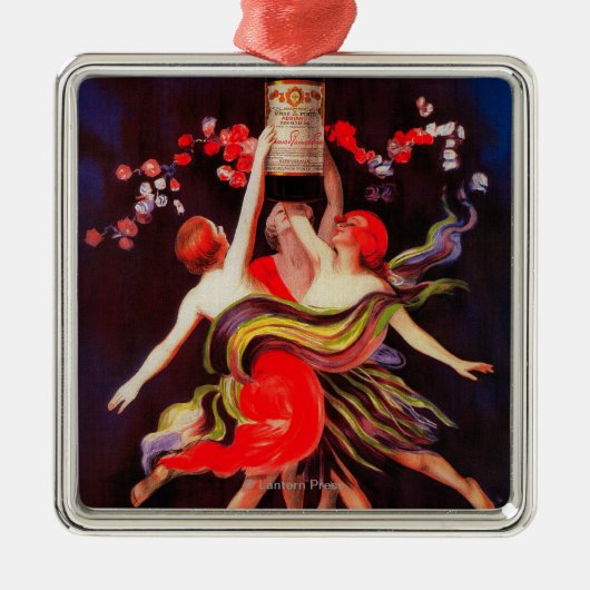 RamosPinto Vintages PosterEurope Ornament Aus Metall (Vorne)