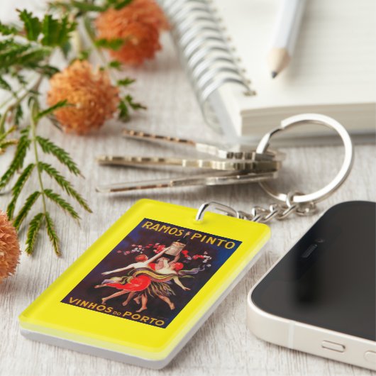 RamosPinto Vintages PosterEurope Schlüsselanhänger (Vorderseite rechts)