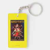 RamosPinto Vintages PosterEurope Schlüsselanhänger (Rückseite)