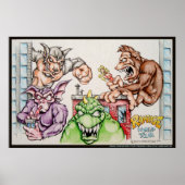 Rampage World Tour Storyboard Poster (Vorne)