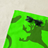 Rampaging Dinosaurs Beach Towel Strandtuch (Beispiel)