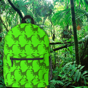 Rampaging Dinosaurs Bedruckter Rucksack