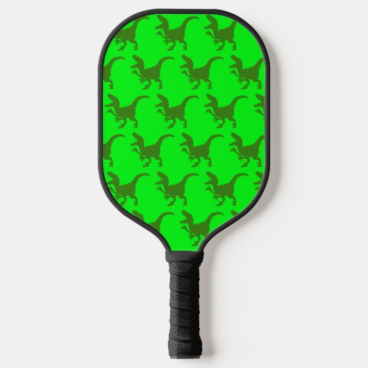 Rampaging Dinosaurs Pickleball Schläger (Vorderseite)