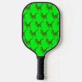 Rampaging Dinosaurs Pickleball Schläger (Rückseite)