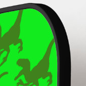 Rampaging Dinosaurs Pickleball Schläger (Linke Seite)