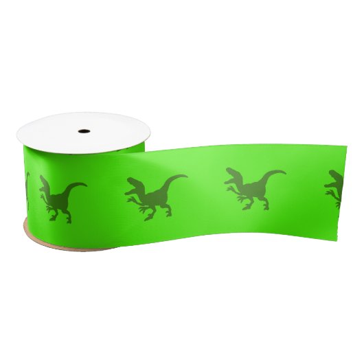 Rampaging Dinosaurs Ribbon Satinband (Spule)