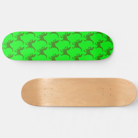 Rampaging Dinosaurs Skateboard (Horizontal)