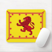 Rampant Lion Banner Mousepad (Mit Mouse)
