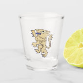 Rampant Lion Schnapsglas (Vorderseite)