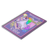 Rampant Niedlich Unicorn Notizblock (Linke Seite)