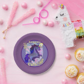 Rampant Niedlich Unicorn Pappteller (Party)