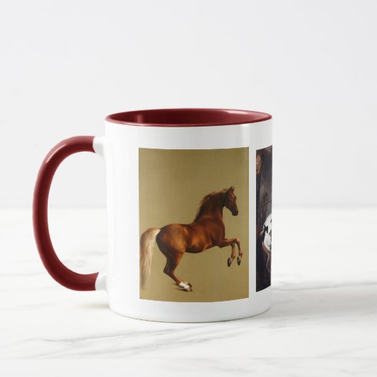 RAMPANTE PFERDE TASSE (Links)