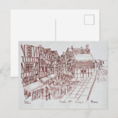 Ramparts, Mont Saint-Michel | Normandie, Frankreic Postkarte (Vorne/Hinten)