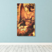 Ramparts of God's House, Angel von John Strudwick Leinwanddruck (Insitu (Holzboden))