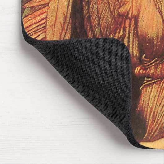 Ramparts of God's House, Angel von John Strudwick Mousepad (Ecke)