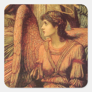 Ramparts of God's House by Strudwick Quadratischer Aufkleber