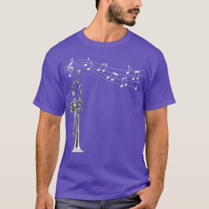 Rampe Player Musician Musiknoten T-Shirt