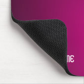 Rampeneffekt - Hot Pink Mousepad (Ecke)