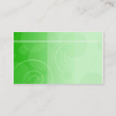 Rampenlicht Visitenkarte (Rückseite)