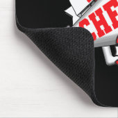 Rams Cheer Ck Zur Schule Cheerleading-Geist R  Mousepad (Ecke)
