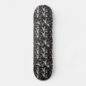 Rams Head Pattern Skateboard (Vorderseite)