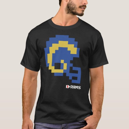 Rams Tecmo Bowl Helmet T - Shirt (Vorderseite)