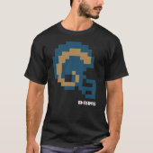 Rams Throwback Tecmo Bowl Helmet T - Shirt (Vorderseite)