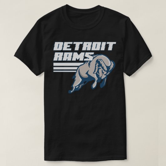 Rams White T-Shirt (Design vorne)
