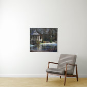 Rams Woerthe Tee House wtcnm Wandteppich (Beispiel (Horizontal))
